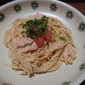 みかＰ's cooksnap of when they made 明太子クリーム♡スープパスタ風♡.