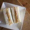 みるく茶's cooksnap of when they made 母の卵サンド☆薄焼き卵のサンドイッチ.