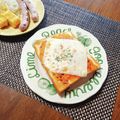 もふもふクロさん's cooksnap of when they made ピザ風？トースト☆.