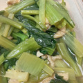 ひまわり's cooksnap of when they made めんつゆで簡単！小松菜と油揚げの煮浸し.