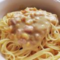ちょちょこ✫'s cooksnap of when they made 超簡単！コーンスープの素でクリームパスタ.