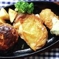 花時計咲いた's cooksnap of when they made 手作り玉ねぎソースで！ズボラなハンバーグ.