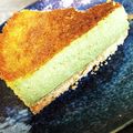 Ricena's cooksnap of when they made 簡単♡抹茶チーズケーキ♪.