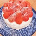 Ricena's cooksnap of when they made 簡単、いちごのショートケーキ❤.