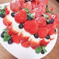 Ricena's cooksnap of when they made 簡単、いちごのショートケーキ❤.