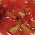 ヨシヨッシー's cooksnap of when they made トマトジュースdeミネストローネ.