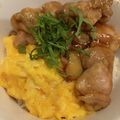 丘のタヌキちゃん's cooksnap of when they made 簡単照り焼きチキン丼★たまご添え.