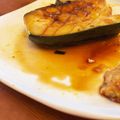 満腹カフェ's cooksnap of when they made ズッキーニのステーキ.