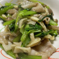 まこパパ's cooksnap of when they made 簡単！豚バラ小松菜の黒酢炒め.