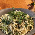 おくっち家's cooksnap of when they made クレソンとしらすの和風パスタ.