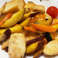 クックCR80LB☆'s cooksnap of when they made 豚こま肉とサツマイモの甘辛炒め.