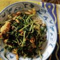 クックWWPX5V☆'s cooksnap of when they made 水菜のシャキッと卵あえ.