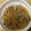 かおり♡♡♡'s cooksnap of when they made 簡単☆舞茸のクリームパスタ.