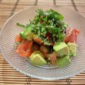 のりぞう22's cooksnap of when they made ☆トマトとアボカド塩昆布の旨みサラダ☆.