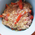ひい◡̈♥︎'s cooksnap of when they made シーチキンと白菜のとろとろあんかけうどん.