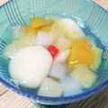 HaruPomeP's cooksnap of when they made 俺の白玉フルーツポンチ.