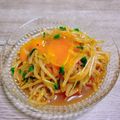 のんべぇヒロ's cooksnap of when they made もやしのユッケ.