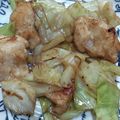 おざぶろう's cooksnap of when they made 簡単鶏胸肉とキャベツの味噌マヨ炒め♡.
