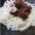 とりわさ's cooksnap of when they made 肉味噌さまさま.