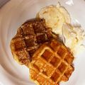 チェリチョコ's cooksnap of when they made ～お家カフェ～カフェ風なワッフル盛り付け.