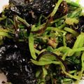 プルンバゴ's cooksnap of when they made 塩昆布入り、三つ葉の磯香和え！.
