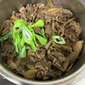 課長の土日's cooksnap of when they made 牛蒡と牛肉のがっつり甘辛丼♡.