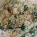 ちかﾁｬﾝ☆'s cooksnap of when they made ひき肉とほうれん草の混ぜご飯☆★.