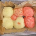 わかちんとシロ's cooksnap of when they made サイリウム不使用！レンジ5分で米粉パン.