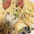さかなままん's cooksnap of when they made 簡単☆生クリーム消費＊海苔クリームパスタ.