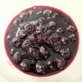 ルーニィー's cooksnap of when they made レンジde冷凍ブルーベリーのソース.