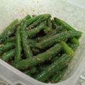クック6DDPP8☆'s cooksnap of when they made 作り置き簡単♡いんげんのゴマゴマ和え.
