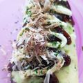 ななみん ママ★★'s cooksnap of when they made ランチにおやつ！レンジ4分！簡単はしまき.