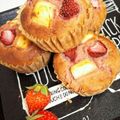 ＊．ｍｅＧ＋°'s cooksnap of when they made 米粉で作る☆贅沢いちごマフィン。.