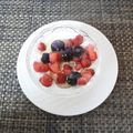 スタイリッシュママ's cooksnap of when they made ミックスベリーで♡蜂蜜レモンヨーグルト.