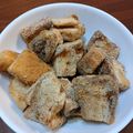 twママ's cooksnap of when they made 食パンｄｅ黒蜜きな粉バターのソフトラスク.
