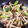 マリモ555's cooksnap of when they made もう一品！『しめじ茸と長ネギのヘルシー炒め』常備菜に….