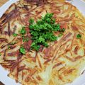 payaちゃん's cooksnap of when they made 簡単☆じゃがいものチーズ入りガレット.