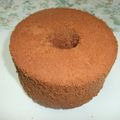 ぴかあか's cooksnap of when they made 我が家定番～ココアシフォン♪.