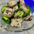 ☆さぶ☆☆'s cooksnap of when they made やみつき！長芋と胡瓜のゆかり和え.
