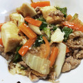 yottan312's cooksnap of when they made 白菜と厚揚げのうま煮.