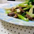 uronn's cooksnap of when they made 牛肉とセロリのナンプラー炒め.