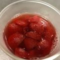 toyokama's cooksnap of when they made ★いちごのゼリー★.