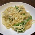 mym1055's cooksnap of when they made 簡単＊鶏とブロッコリーのクリームパスタ＊.