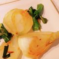 桜月❀咲良mommy's cooksnap of when they made 甘み凝縮♡焼き葉玉ねぎ.