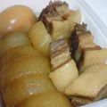 ぽぴぽぴ's cooksnap of when they made いいトコ取りの◆圧力鍋で豚の角煮（丼）◆.