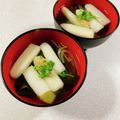 みぽぽ37's cooksnap of when they made はんぺんのすまし汁.