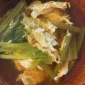 snow012's cooksnap of when they made フワフワたまごとほうれん草のスープ.