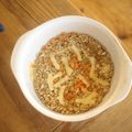 みるく茶's cooksnap of when they made 鮭オートミール…レンジ….