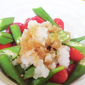 ｅｋ４'s cooksnap of when they made おくらトマトみぞれ和え.