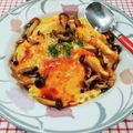在宅勤務のおじさん's cooksnap of when they made ケチャップ１：１ソースのデミオムライス.